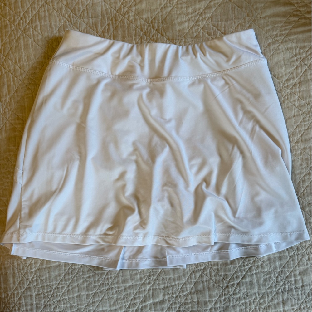 White Athletic Skirt